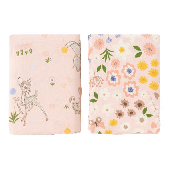 DISNEY(R) 				Spannbetttuch für Babybett, 2 St.