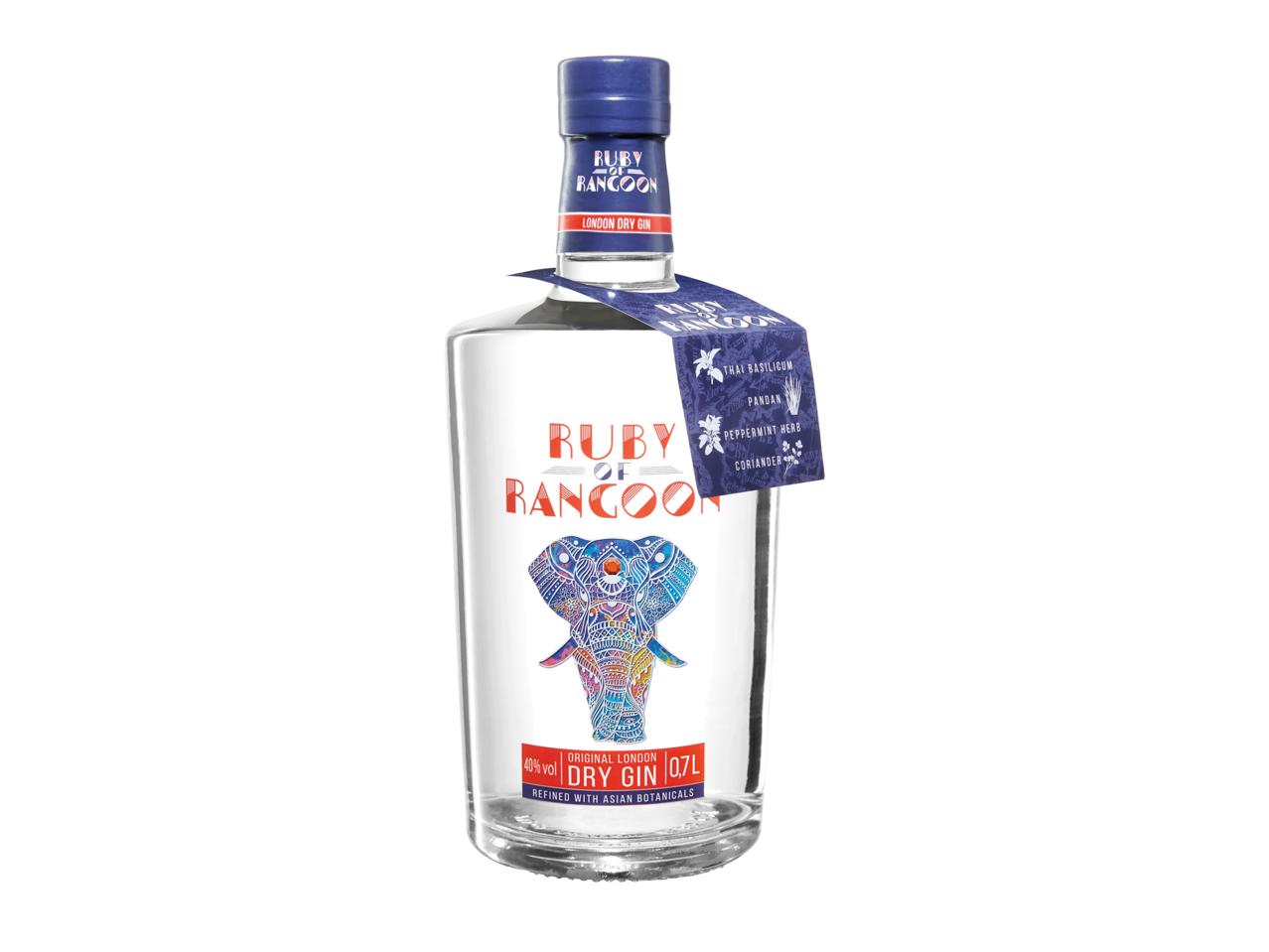 RUBY OF RANGOON Premium Dry Gin