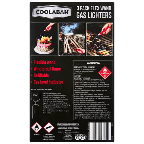 Gas Lighter 3 Pack