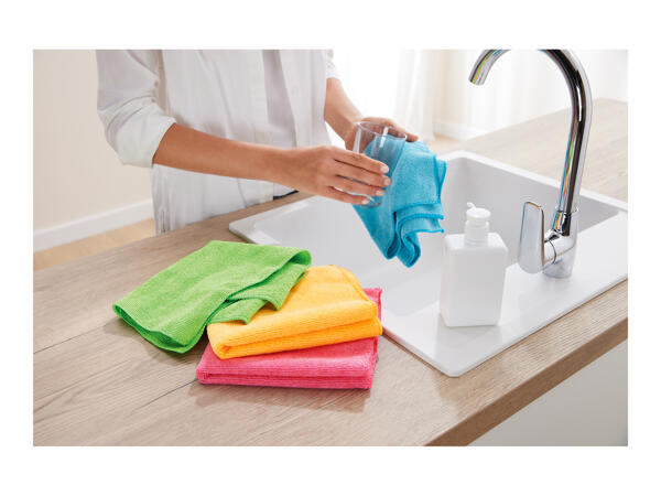 Vileda Microfibre Cleaning Cloths - 4 pack