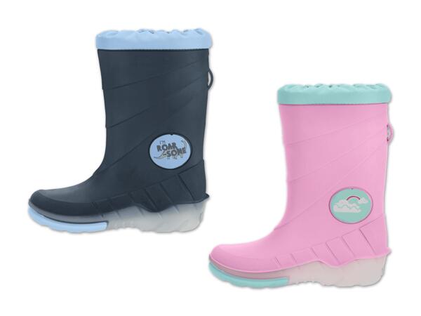 Kleinkinder Blinkregenstiefel