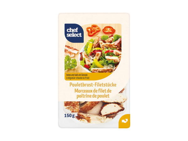 Lamelles de filet de blanc de poulet