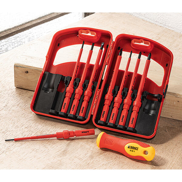 Isolierte Schraubendreher 8in1