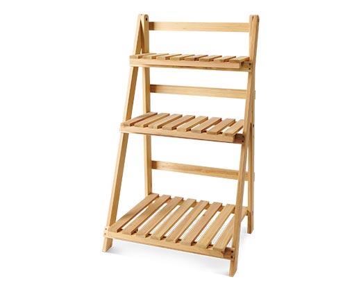 Belavi 3-Tier Wooden Plant Shelves