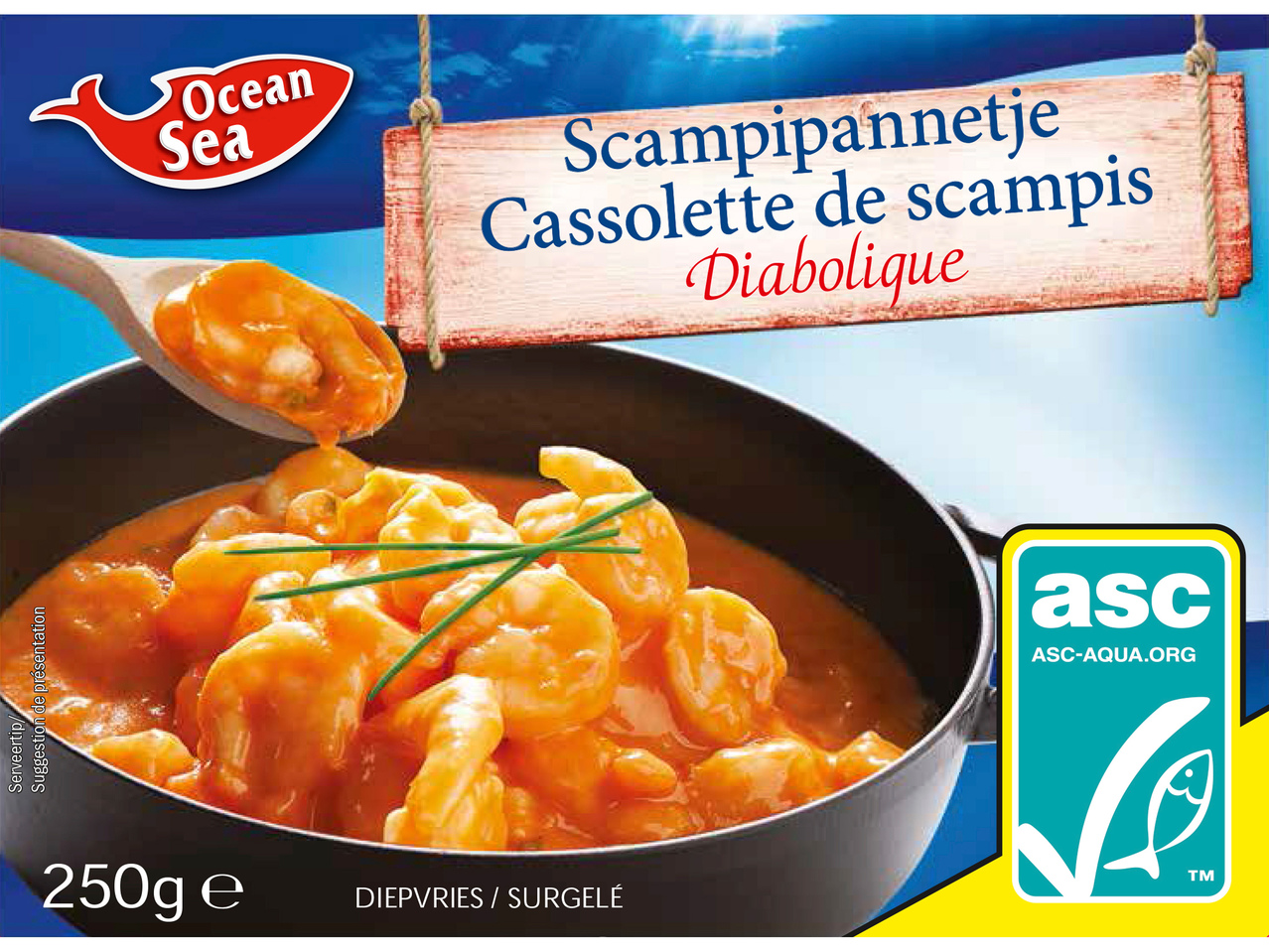 Scampi diabolique