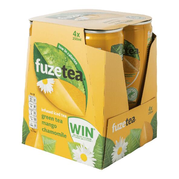 FUZE TEA(R) 				Fuze Tea, 4 St.