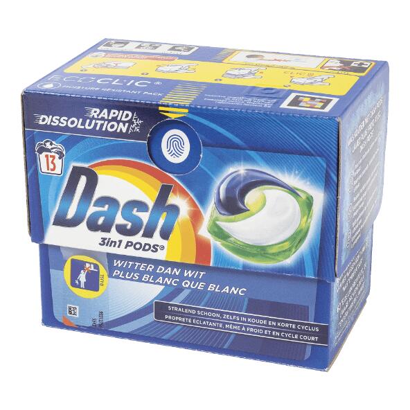 DASH(R) 				3-in-1 pods