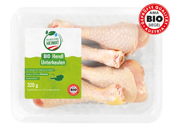 Bio Hendl Unterkeulen