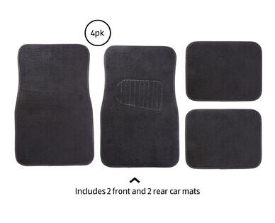 Carpet Car Mats 4pk