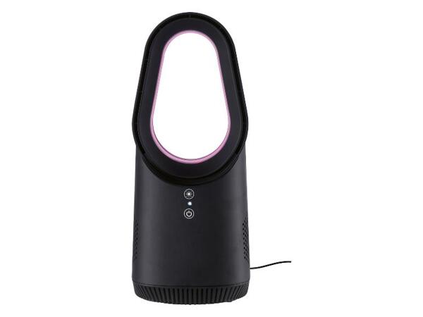 Stolní mini ventilátor s LED osvětlením