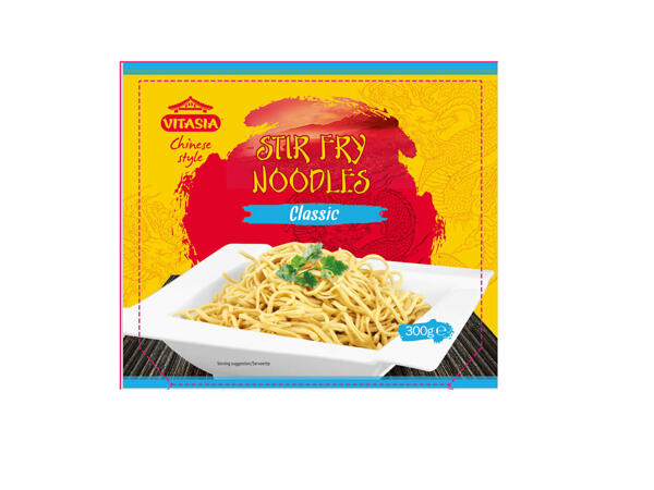 Nouilles cuites pour wok