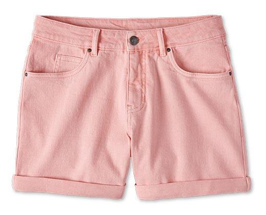 Serra Ladies Cuffed Denim Shorts