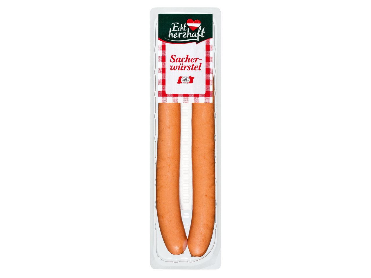 ECHT HERZHAFT Sacherwürstel