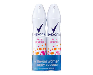 Rexona Antiperspirant Deodorant Aerosol 2 x 145g