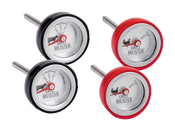 Grillmeister Mini-Thermometer-Set, 4er