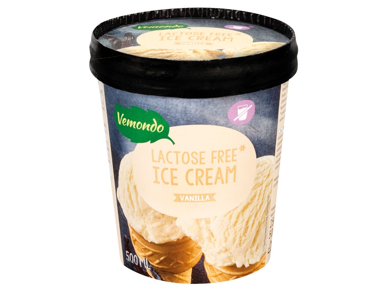 VEMONDO Laktosefreies Eis