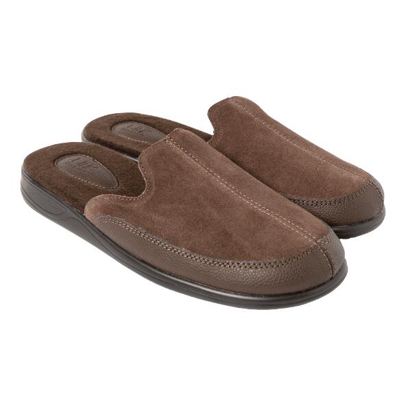 UP2Fashion(R) 				Lederpantoffeln