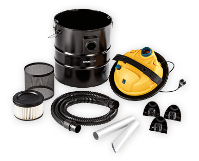 Aspirateur pour cendres et saletés grossières WORKZONE(R)