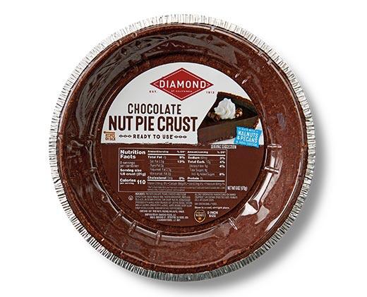 Diamond 
 Chocolate Nut or Pecan Pie Crust