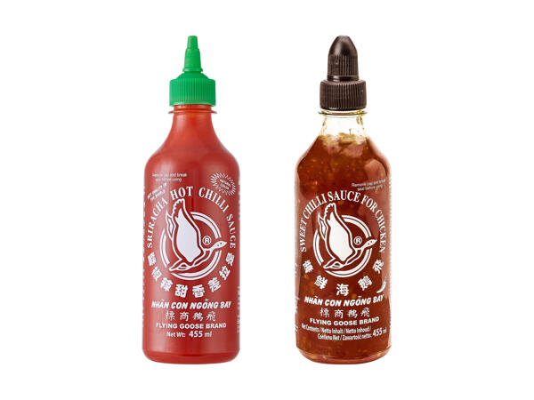 Sriracha Flying Goose