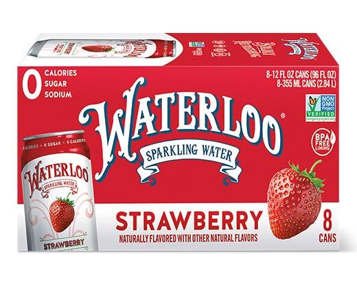 WATERLOO 
 Sparkling Water Assorted Varieties