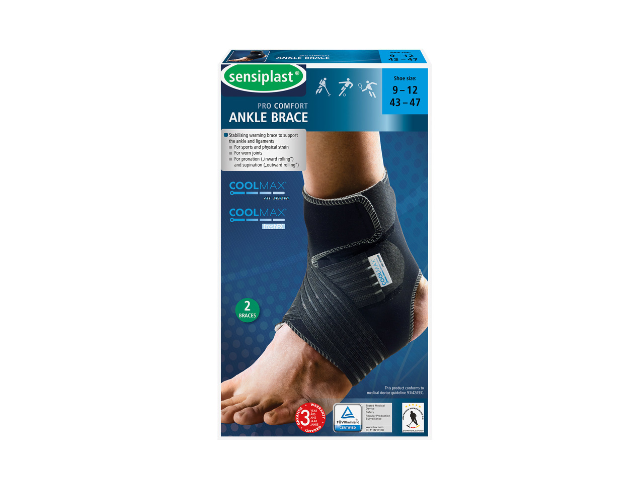 Sensiplast(R) Pro Comfort Ankle Brace1