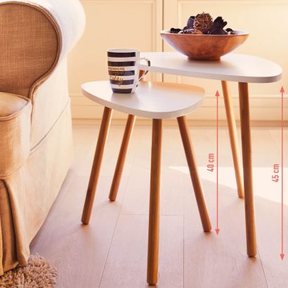 Tables d'appoint, 2 pcs