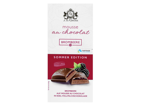 Schokolade mit Mousse