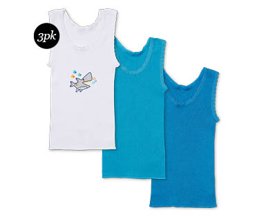 Baby Singlets 3pk