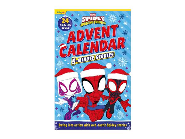 Spidey And His Amazing Friends 5-Minute Stories Advent Calendar Book