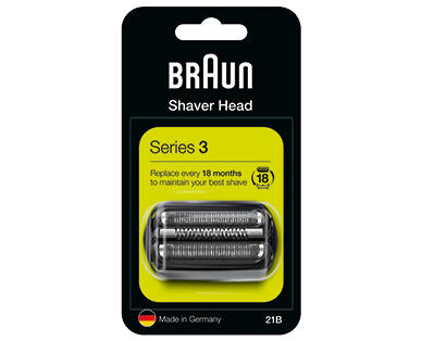 BRAUN TESTINA DI RICAMBIO SERIES 3 21B