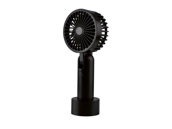 Silvercrest Black Portable Fan