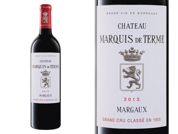 WEINGUT CHÂTEAU MARQUIS DE TERME Bordeaux Margaux AOP 2013