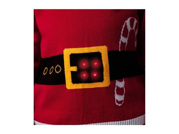 Pepperts Red Light-Up Christmas Jumper with Music