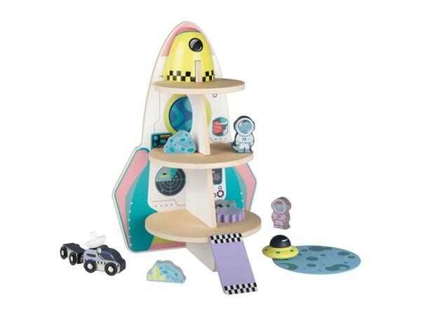 Playtive Wooden Rocket - 10 Pieces