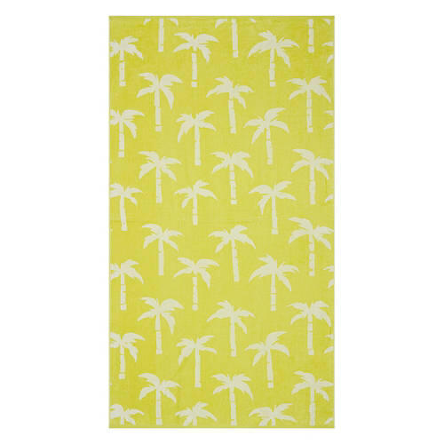 40" x 72" Luxury Beach Towel, Palms