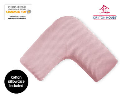 V Shape Memory Foam Pillow with Bonus Pillowcase