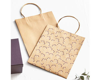 Kraft Gift Bags 2pk
