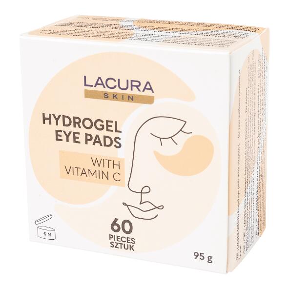 LACURA(R) 				Patchs pour les yeux en hydrogel, 60 pcs