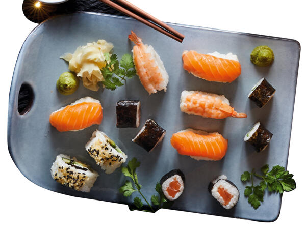 Sushi-Weihnachtsbaum