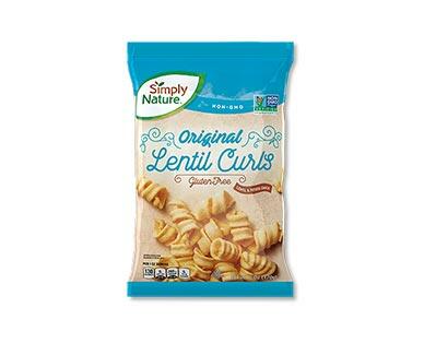 Simply Nature Original or Cheddar Lentil Curls