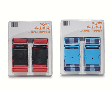 2pc Luggage Strap