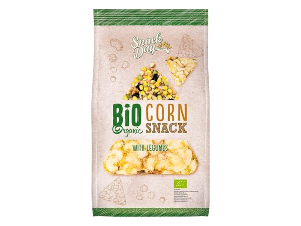 Organic salted Corn and Legumes Snacks