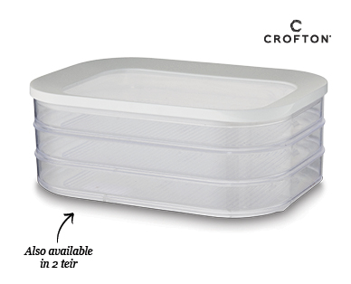 Stackable Food Storage Trays