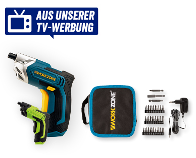 WORKZONE(R) 3,6 V Li-Ion Akkuschrauber