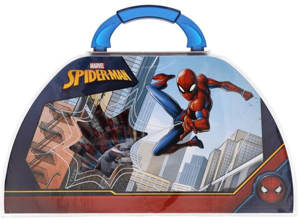 Colouring Case, 51 Piece "Frozen, Paw Patrol, Spiderman, Stitch, Super Mario"