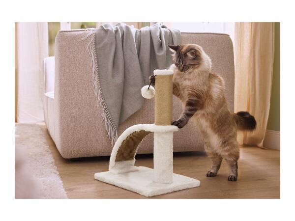 Zoofari Cat Scratching Post With Massage Board