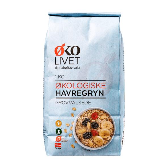 Økologiske havregryn