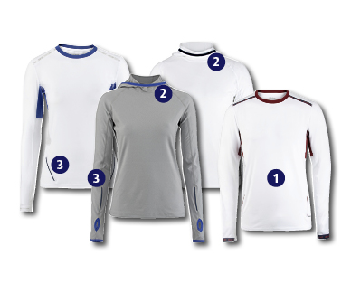 Maillot de course pour femmes/hommes INOC