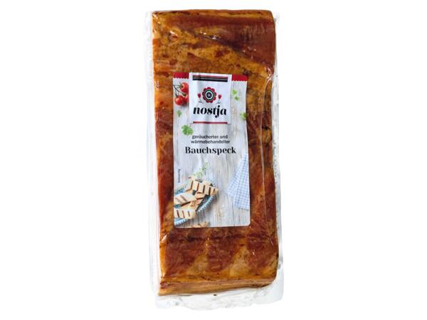 Bauchspeck heiß geräuchert